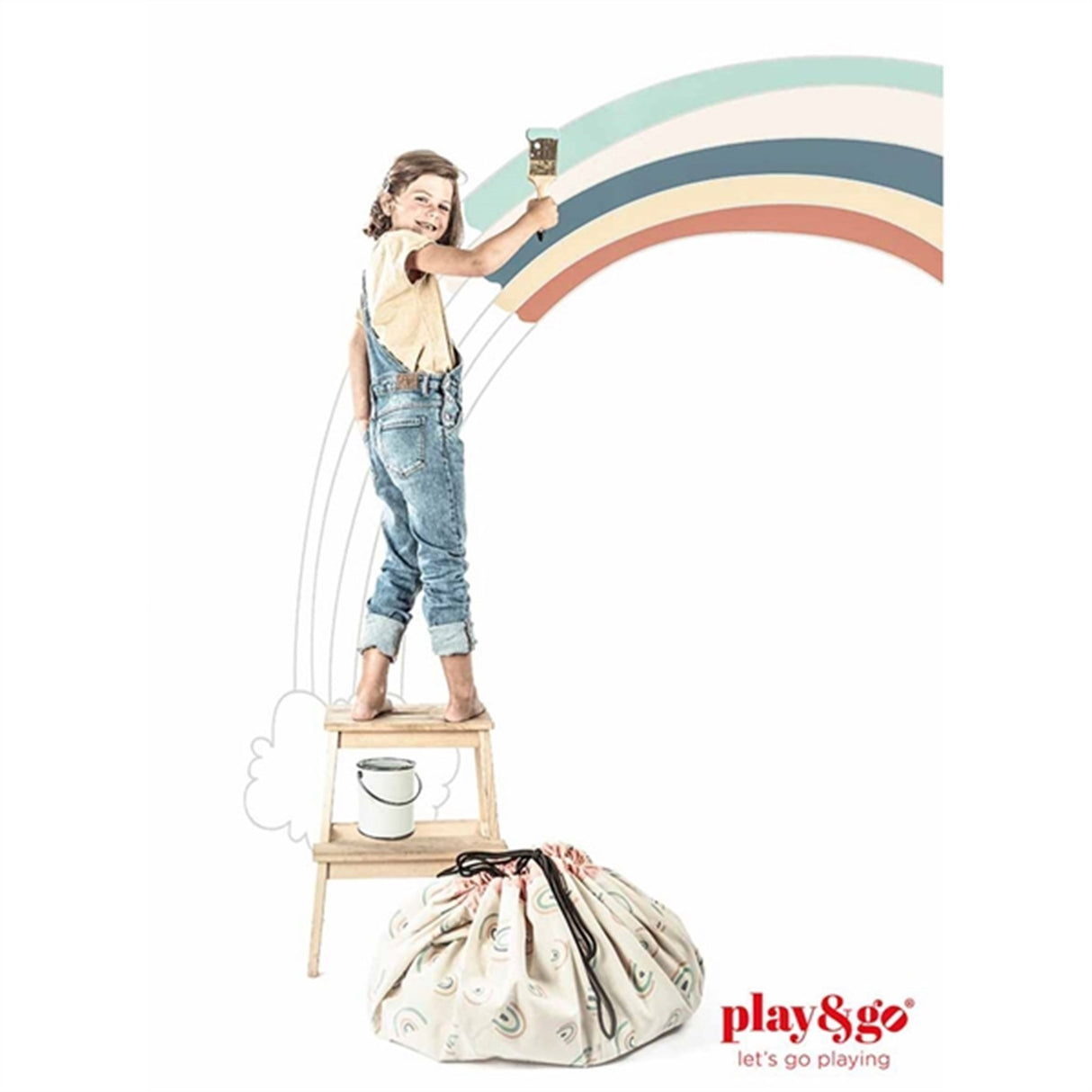 Play&Go 2-in-1 Play Mat Rainbow