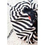 Play&Go 2-in-1 Play Mat Stripes Black