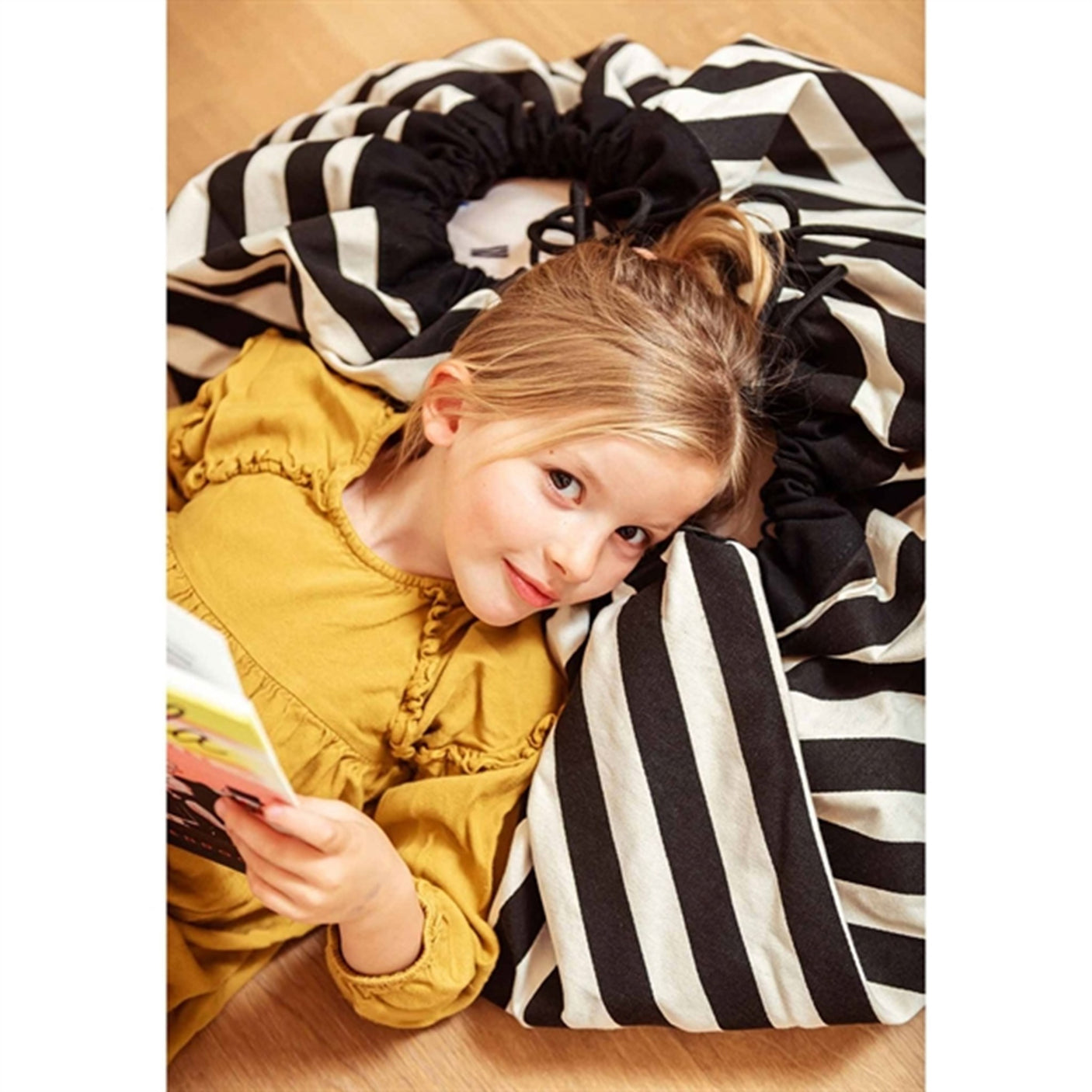 Play&Go 2-in-1 Play Mat Stripes Black