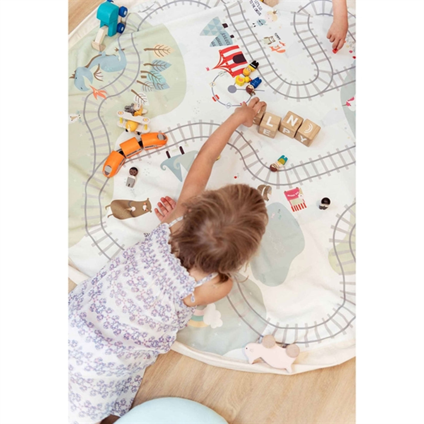 Play&Go 2-in-1 Play Mat Trainmap/Bears