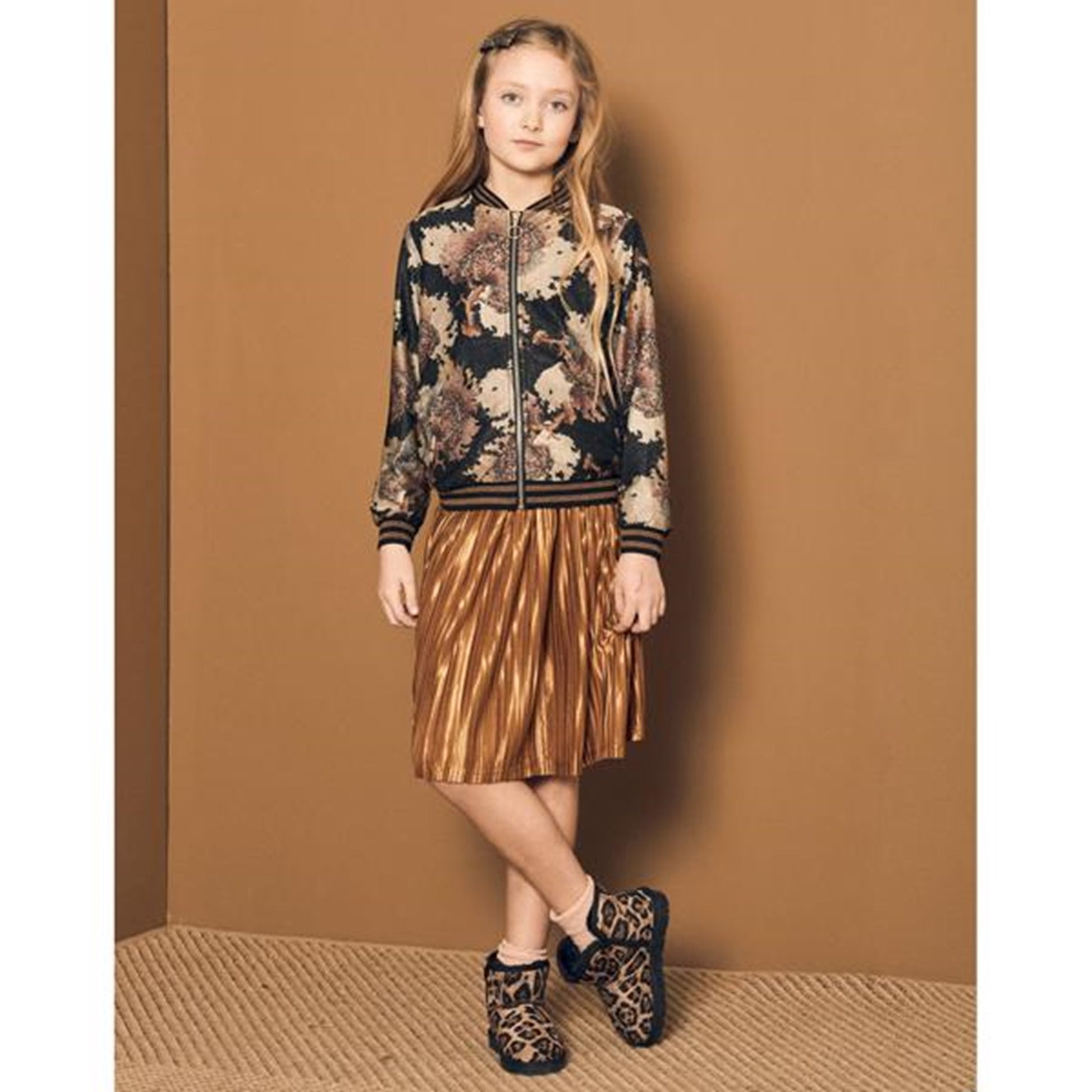 Sofie Schnoor Gold Filippa Skirt