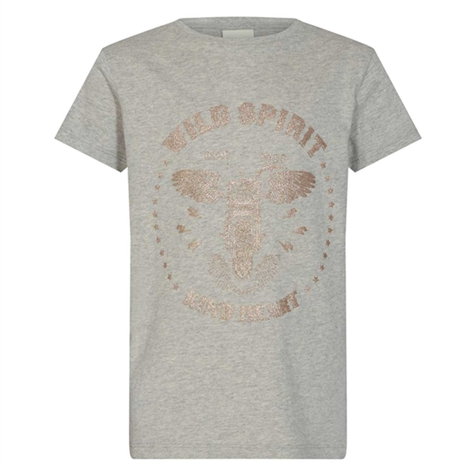 Sofie Schnoor Young Grey Melange Felina T-shirt