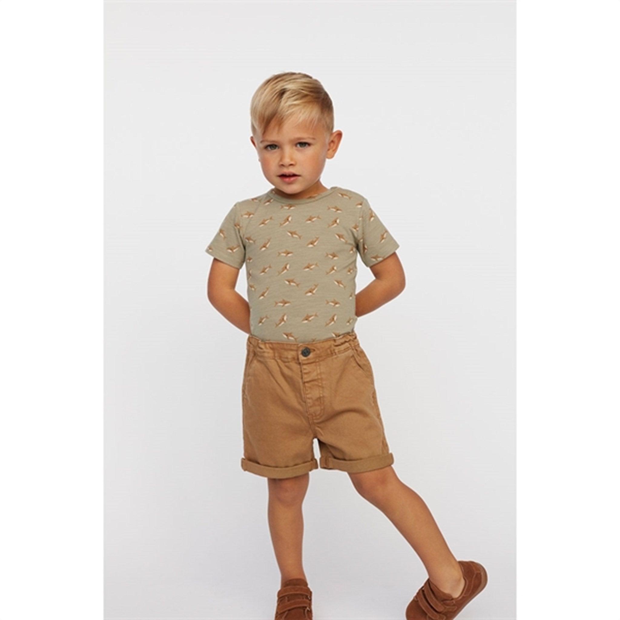 Petit by Sofie Schnoor Camel Shorts 4