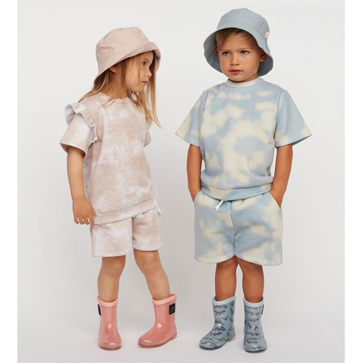 Petit by Sofie Schnoor Dusty Blue Sky Shorts 5