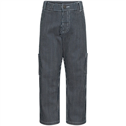 Sofie Schnoor Blue Striped Pants