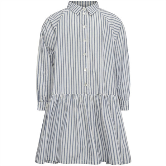 Sofie Schnoor Blue Striped Dress