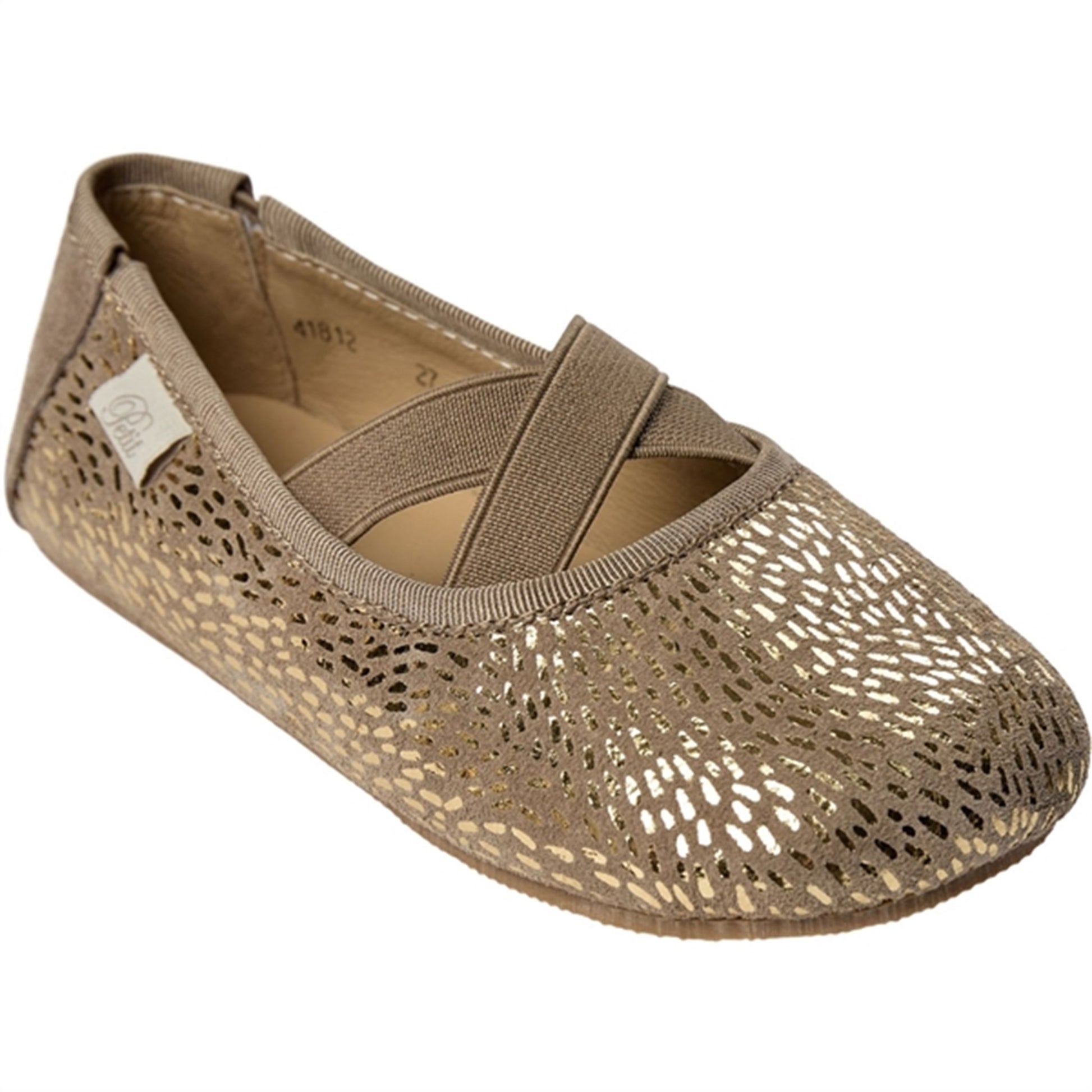 Sofie Schnoor Beige With Gold Indoor Shoes