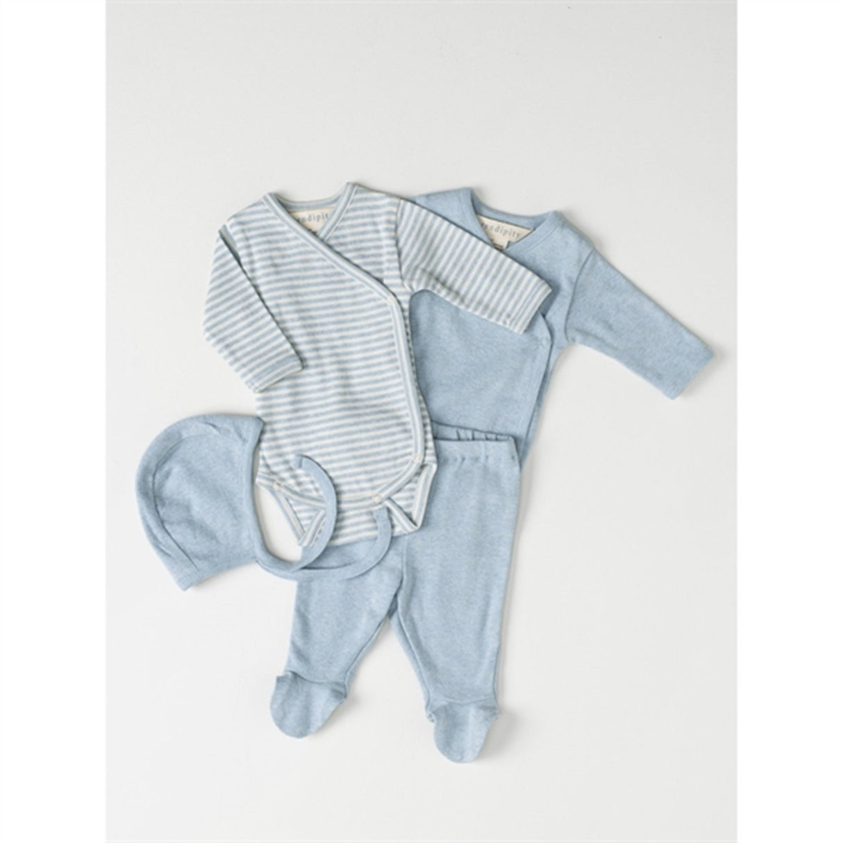Serendipity Aqua/Ecru Wrap Body