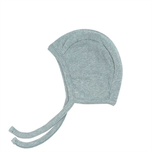 Serendipity Grey Rib Newborn Bonnet