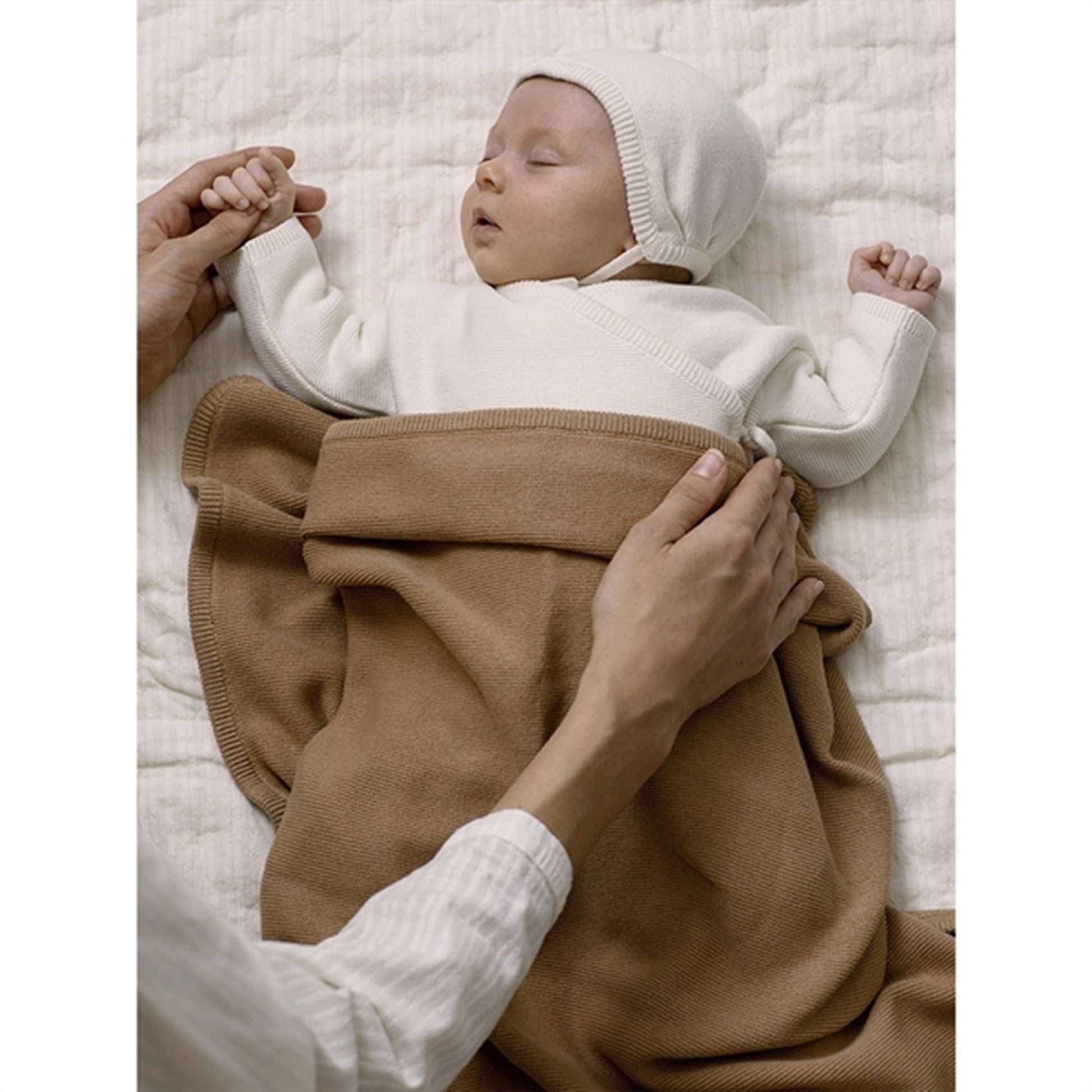 Serendipity Newborn Tan Blanket