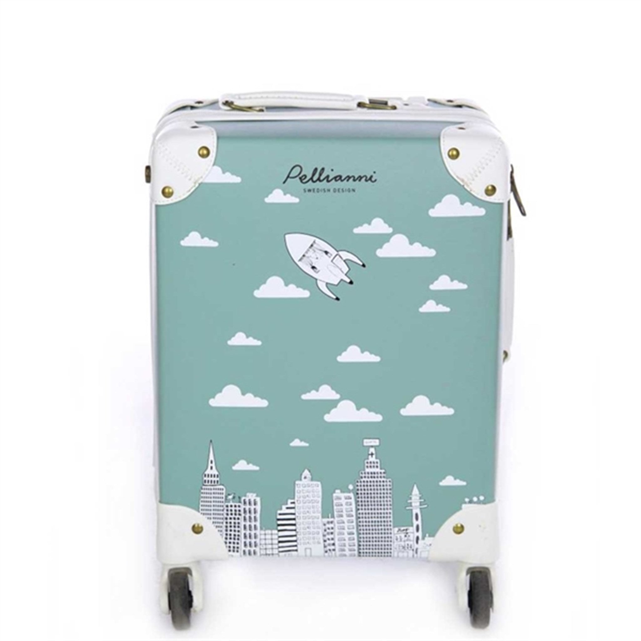 Pellianni City Suitcase Aqua