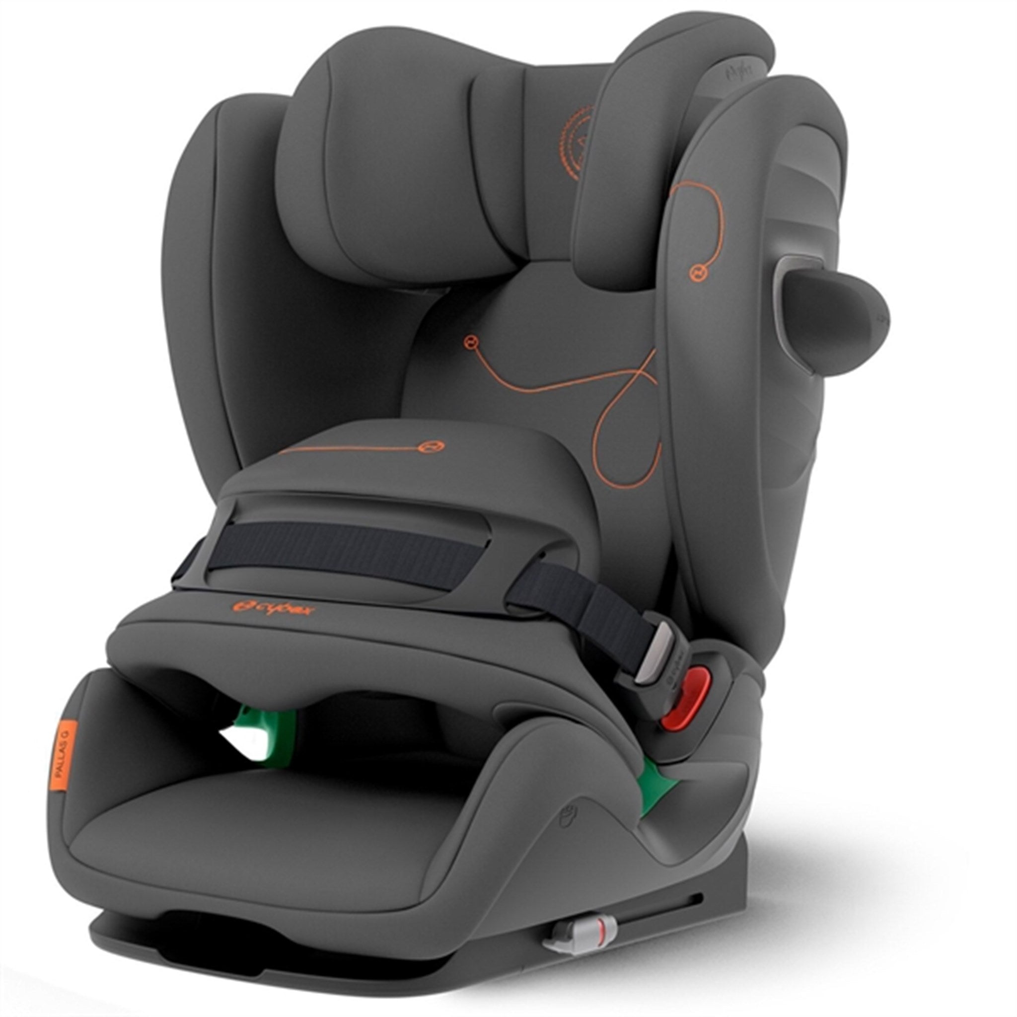 Cybex Pallas G i-Size Lava Grey汽车座椅介绍 - 对于寻求一体化安全、舒适和时尚的父母来说，这是最佳选择。