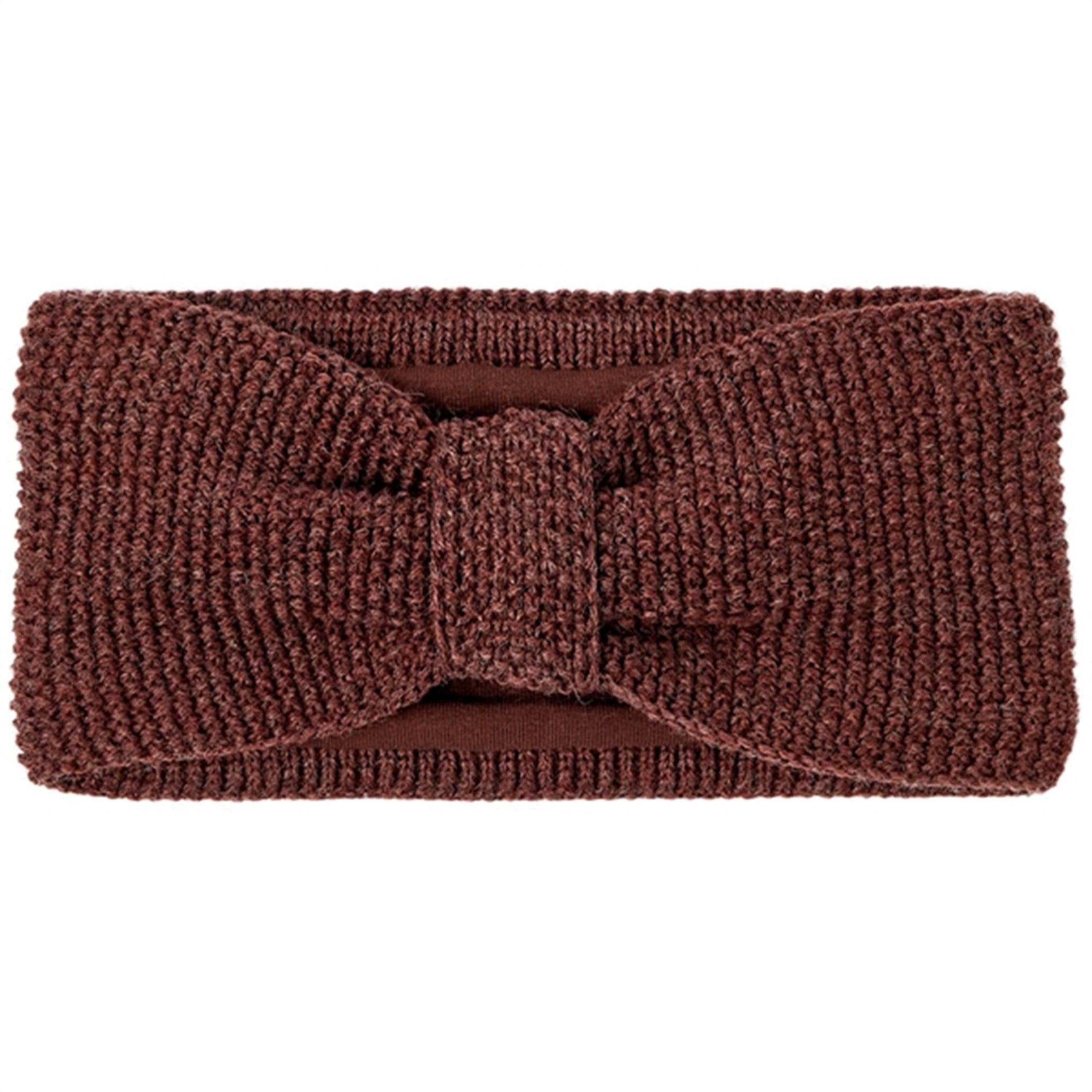 Name it Wool Deep Mahogany Rilla Knit Headband