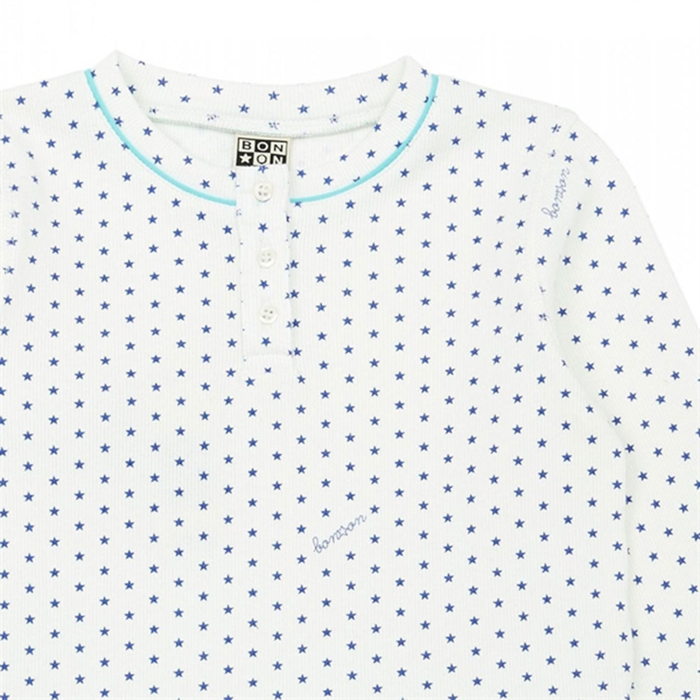 BONTON Semi Blue King Semitudor Pyjamas