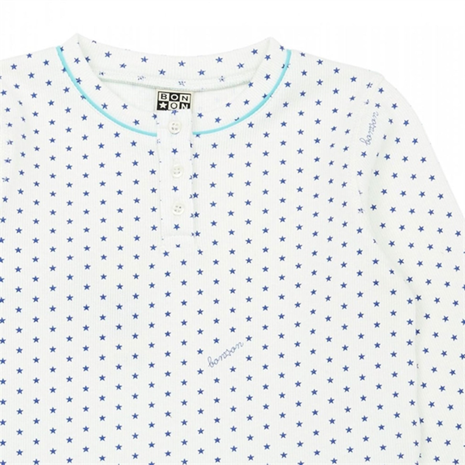 BONTON Semi Blue King Semitudor Pyjamas