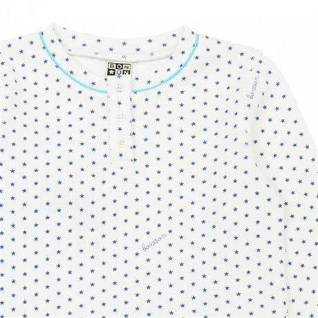 BONTON Semi Blue King Semitudor Pyjamas