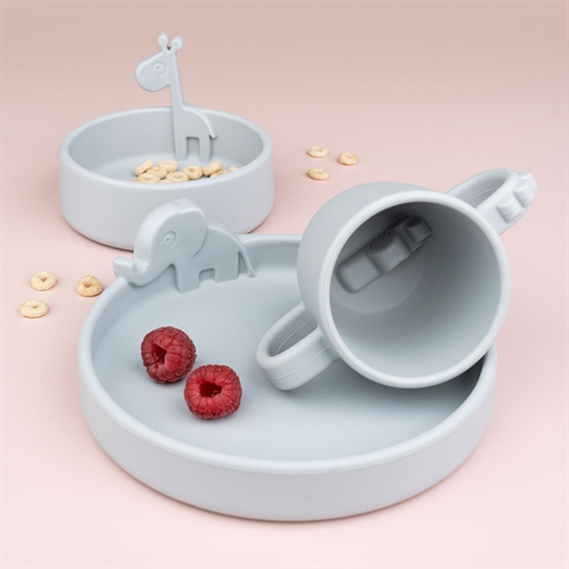 Done by Deer Peekaboo Cup Croco Grey