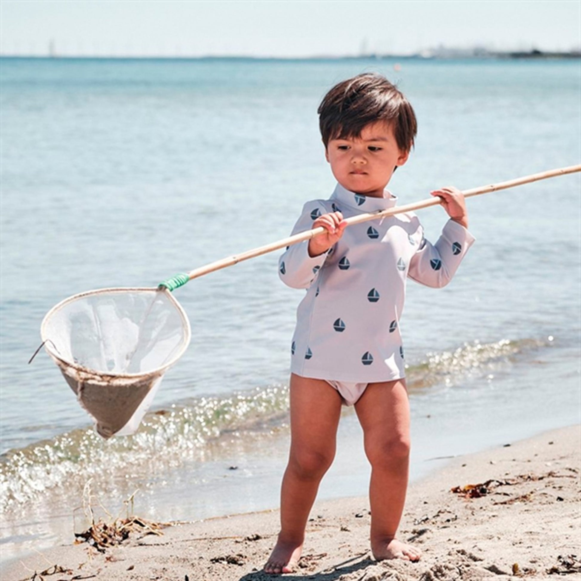 Petit Crabe Sand Boat Sydney Swim Shirt