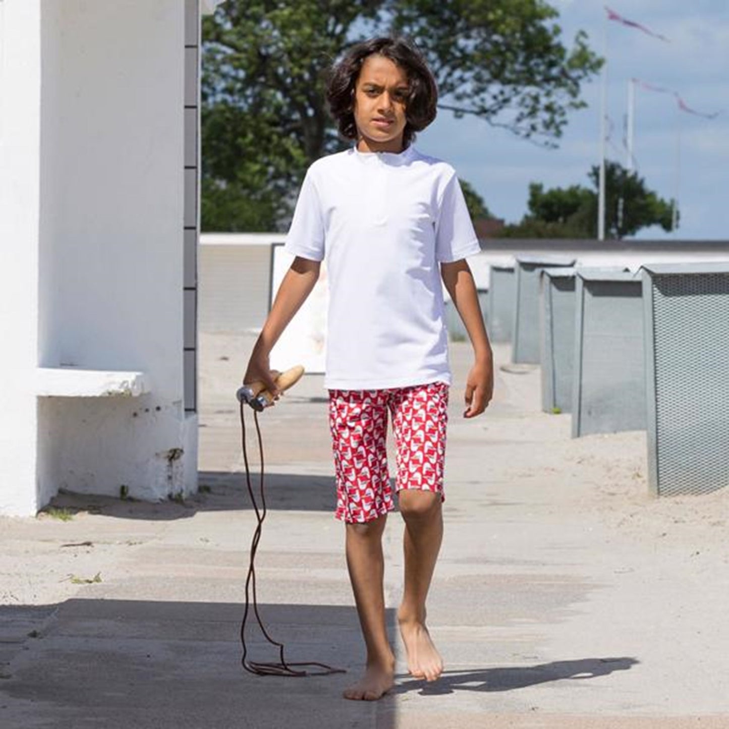 Petit Crabe White Max UV Shirt