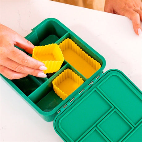 Little Lunch Box Co Bento Silicone Cups Mixed Pineapple