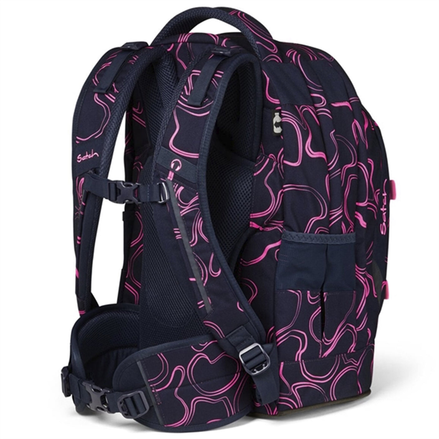 Satch Pack School Bag Pink Supreme