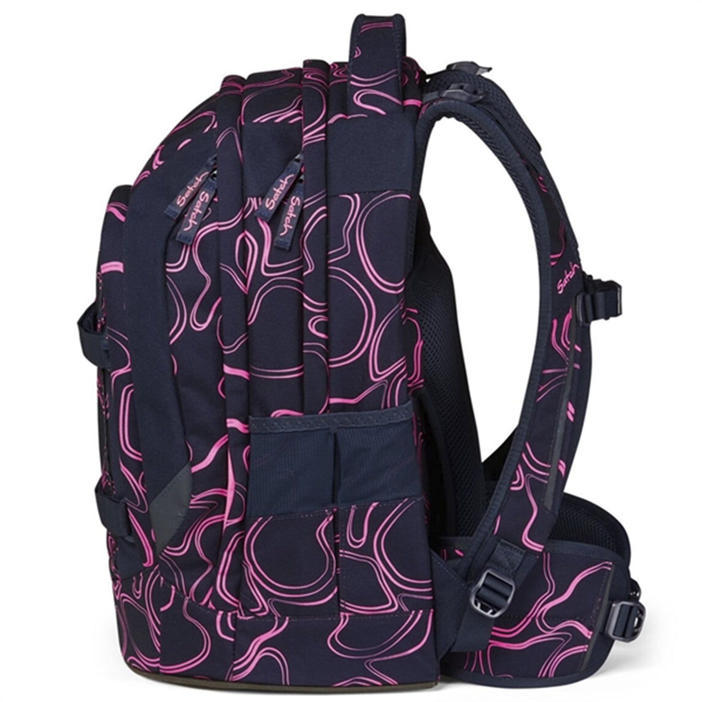 Satch Pack School Bag Pink Supreme