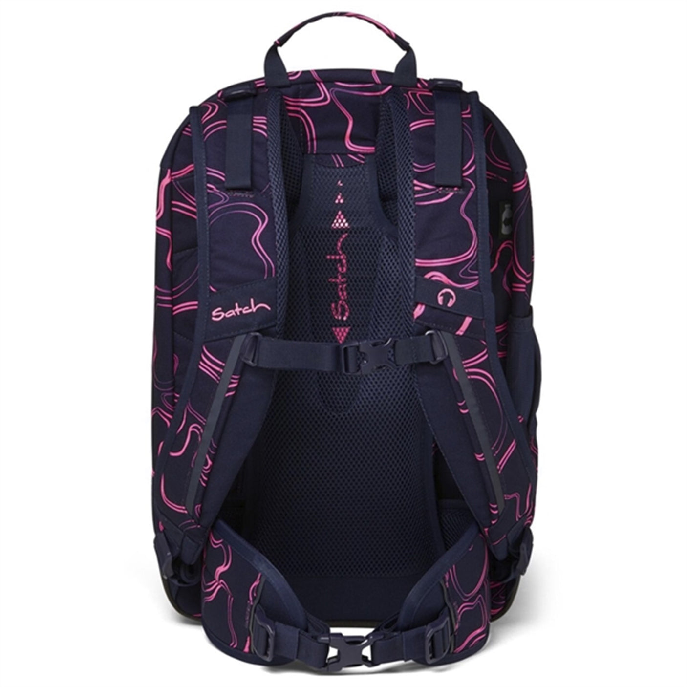 Satch Air School Bag Pink Supreme