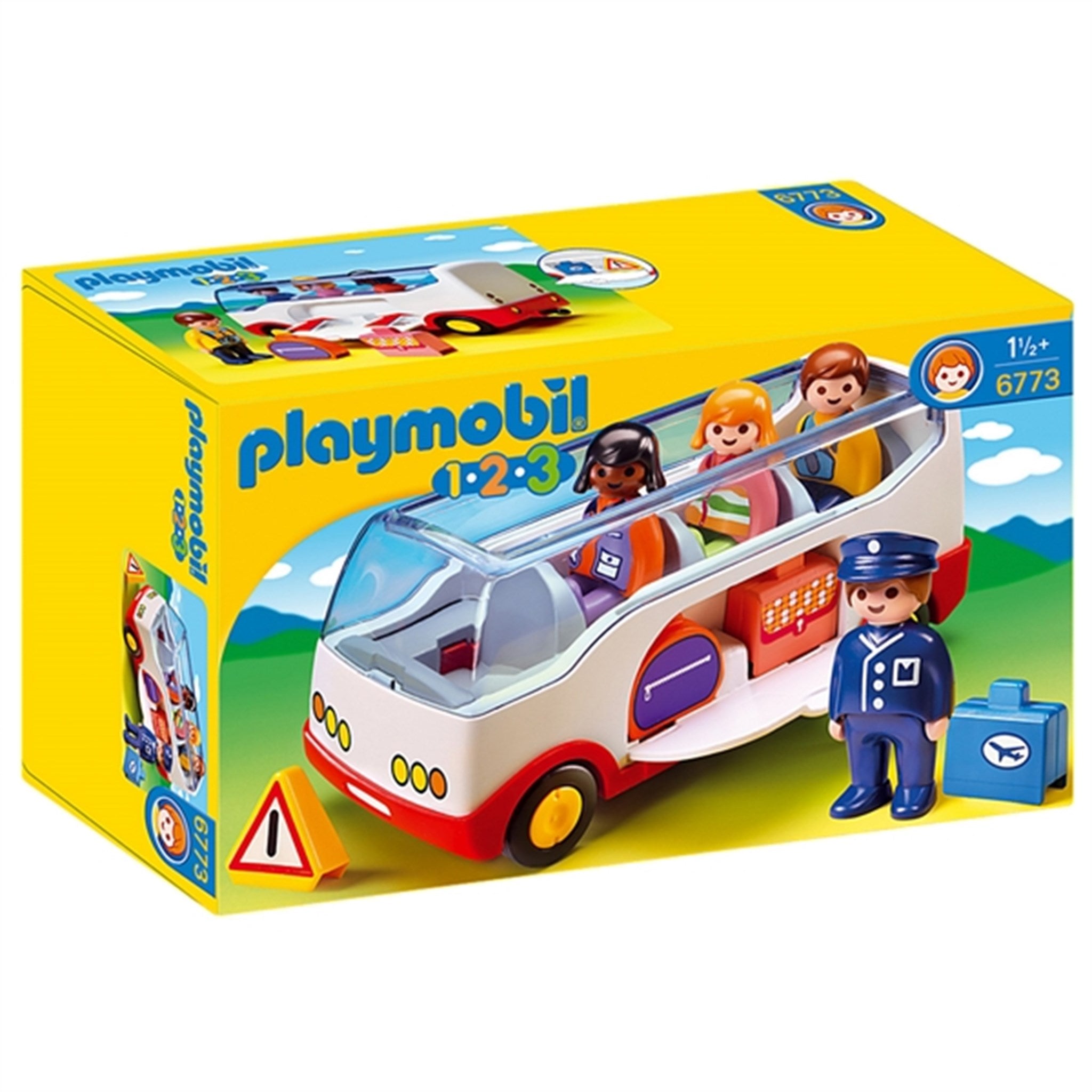 Playmobil® 1.2.3 Airport Shuttle Bus