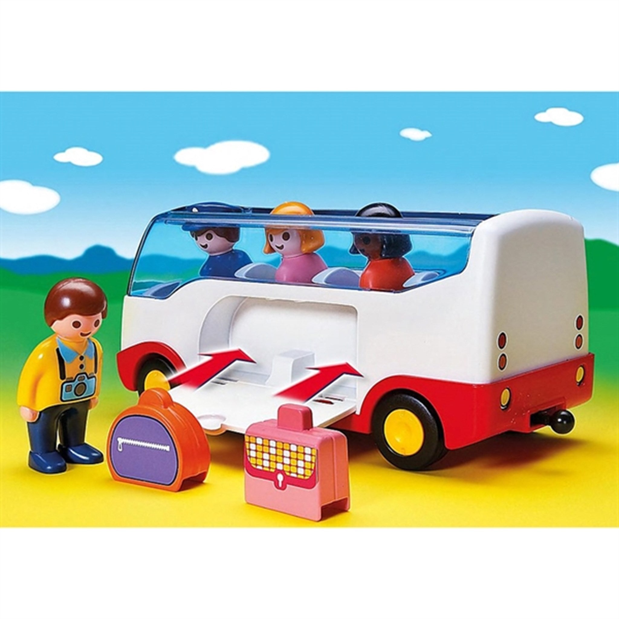 Playmobil® 1.2.3 Airport Shuttle Bus 3