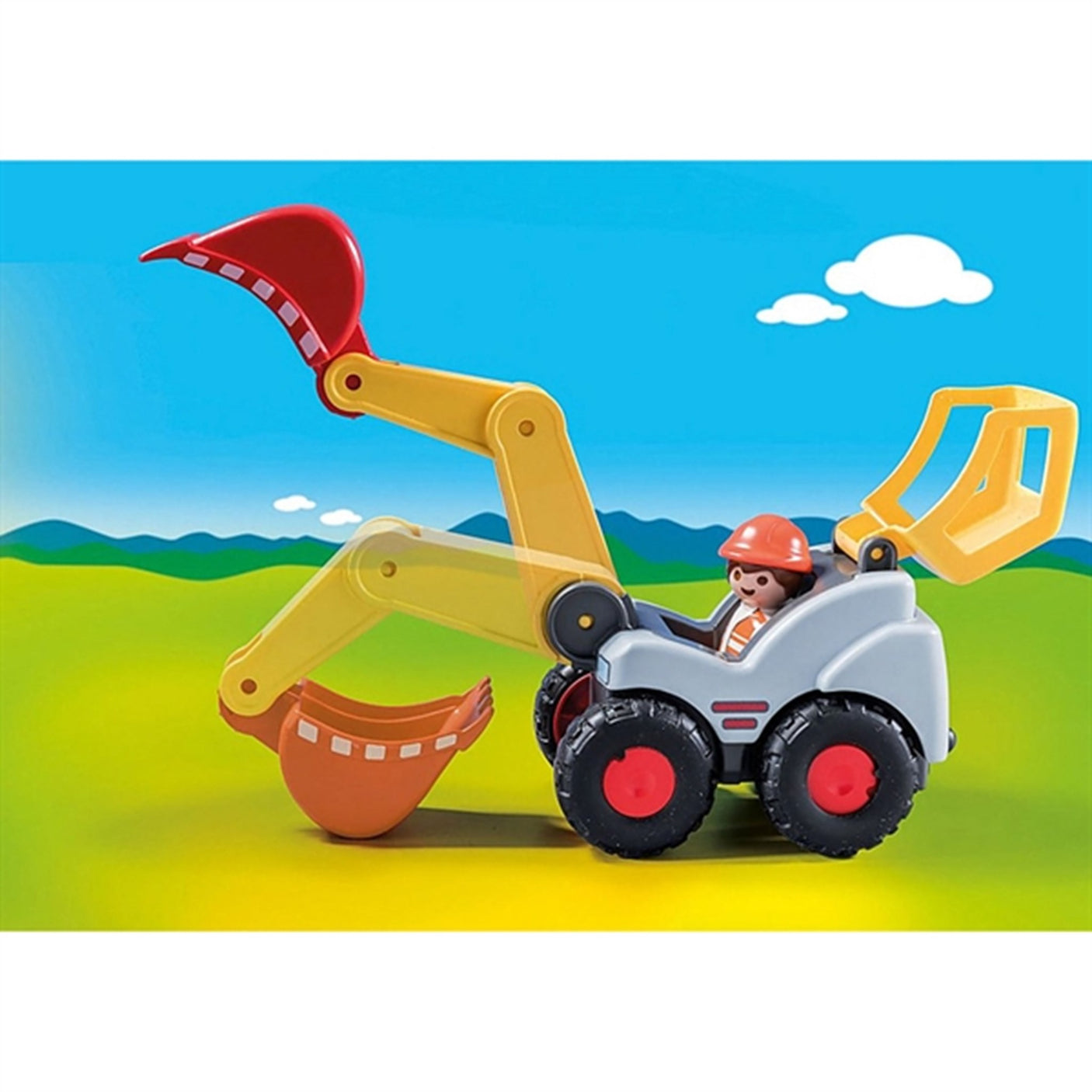 Playmobil® 1.2.3 Shovel Excavator