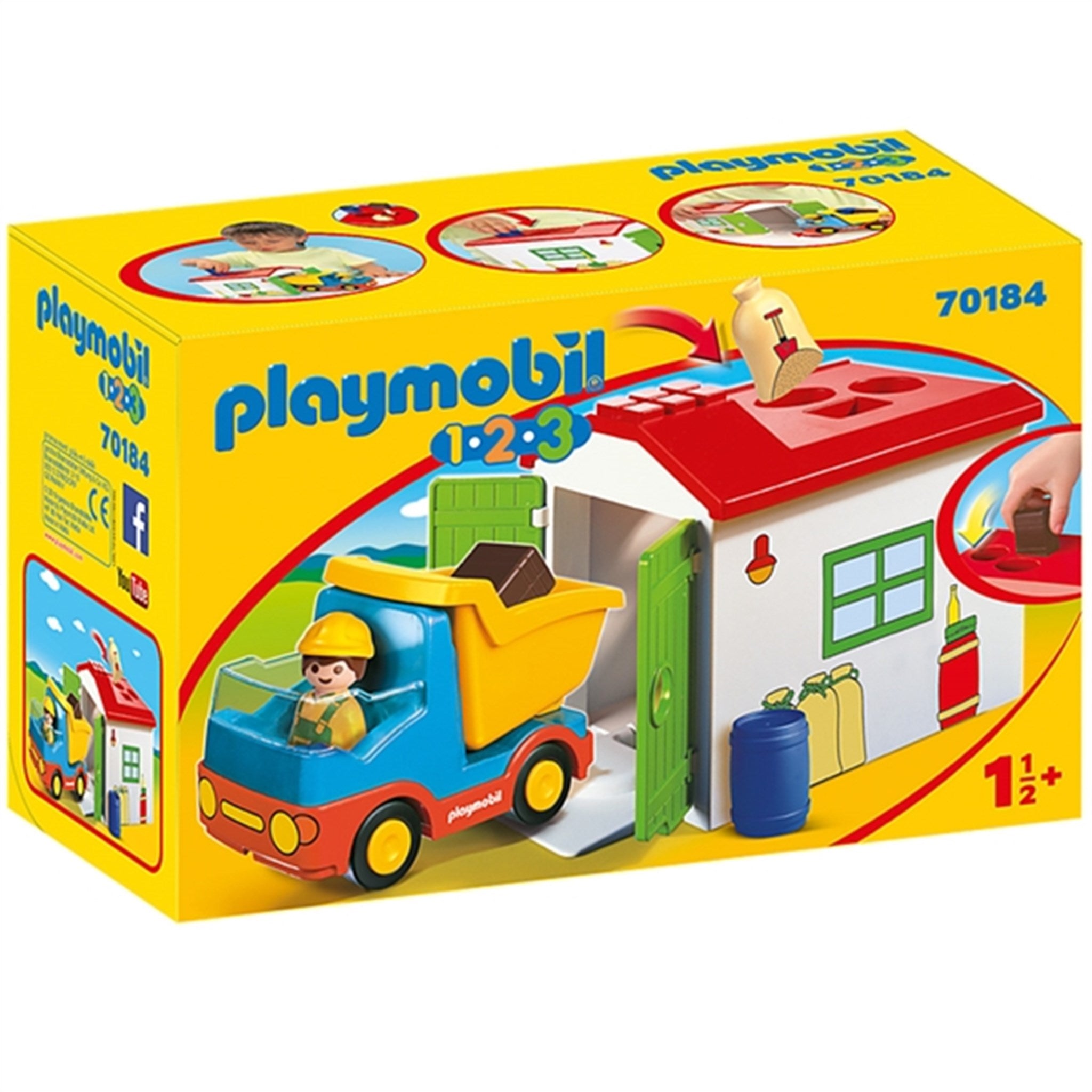 Playmobil® 1.2.3 Dump Truck