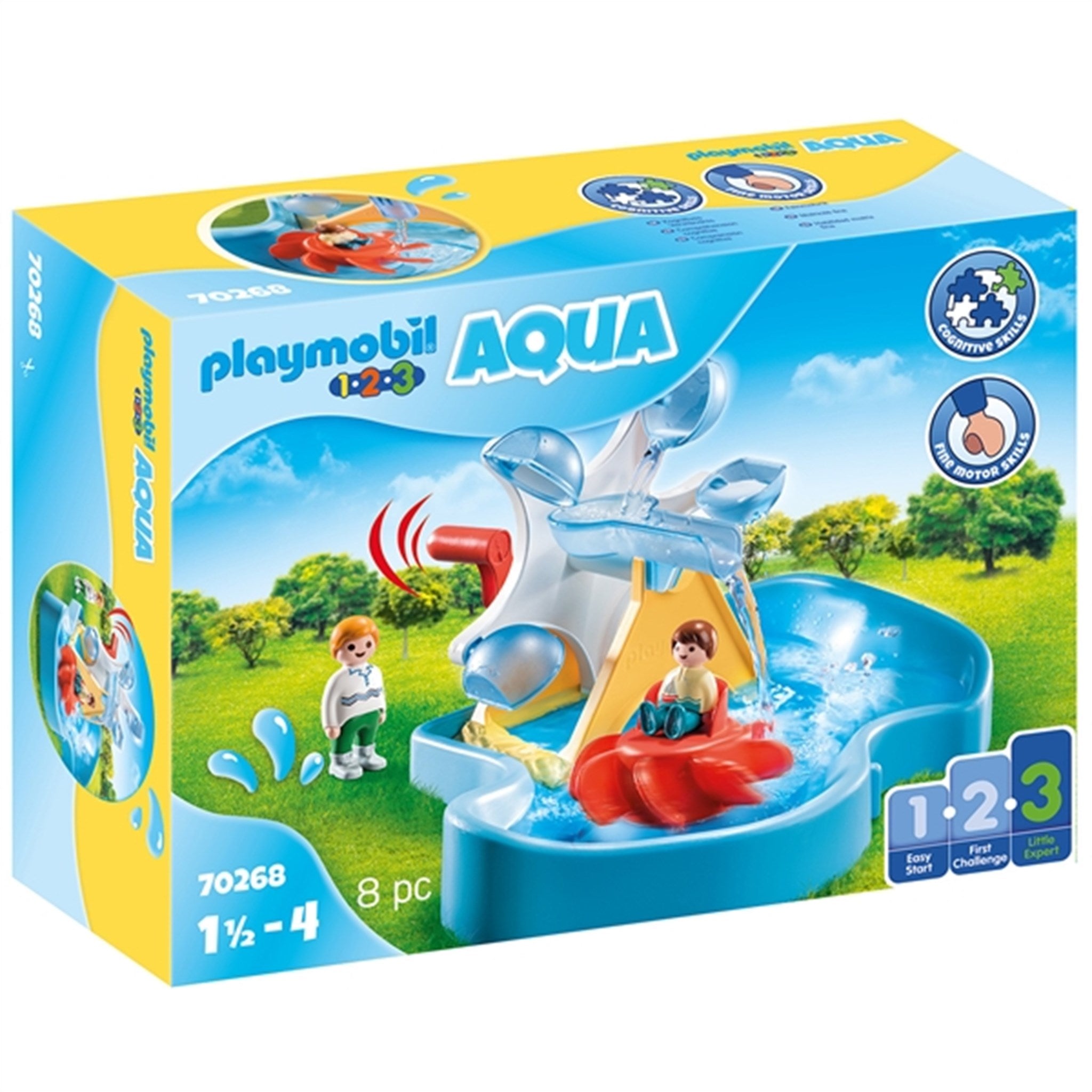 Playmobil® 1.2.3 Aqua - Water Wheel Carousel