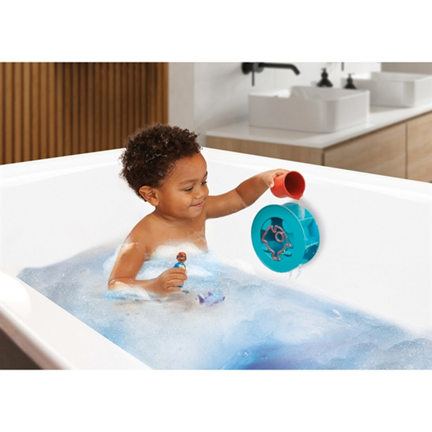 Playmobil® 1.2.3 Aqua - Water Wheel with Baby Shark