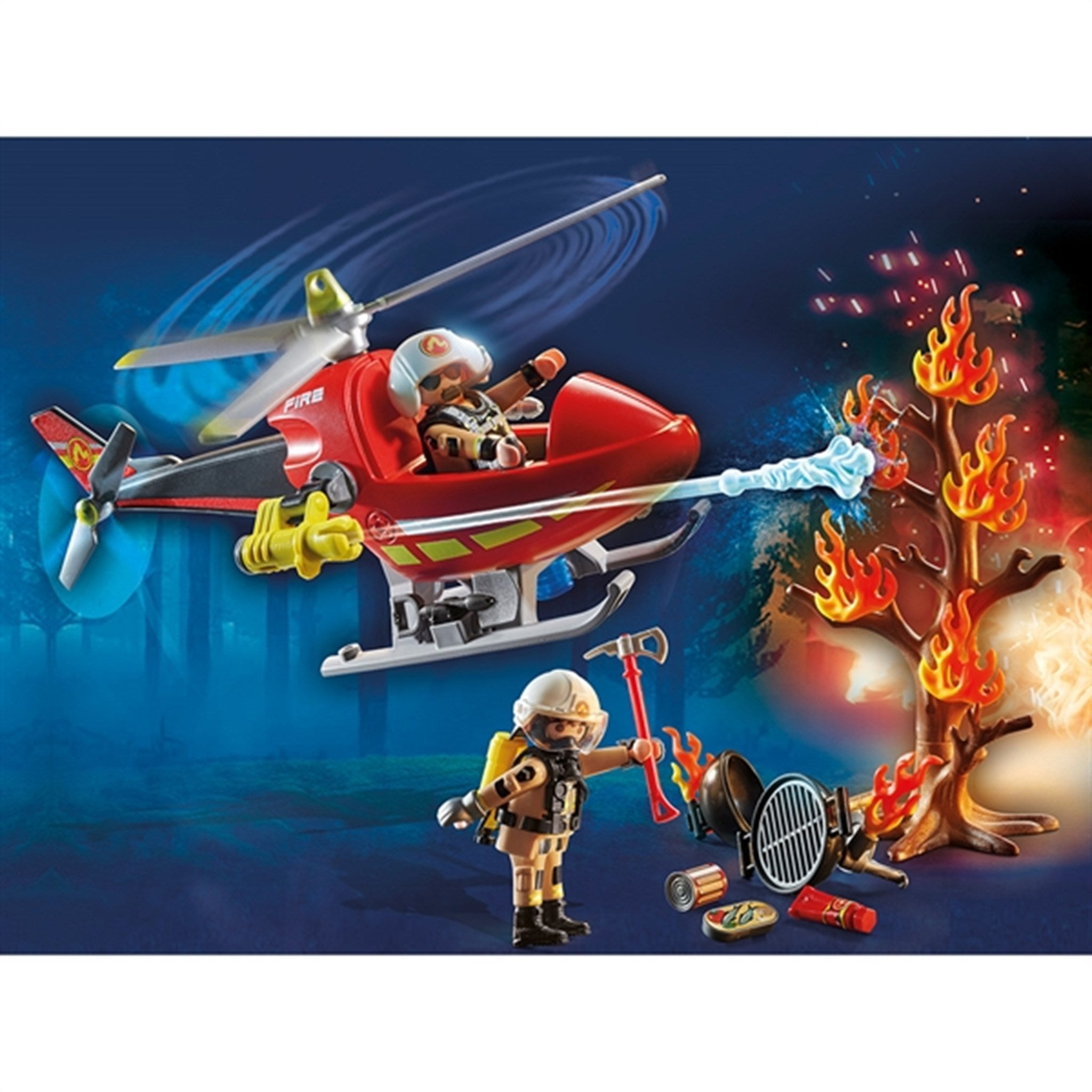 Playmobil® City Action - Fire Department Helicopter 3