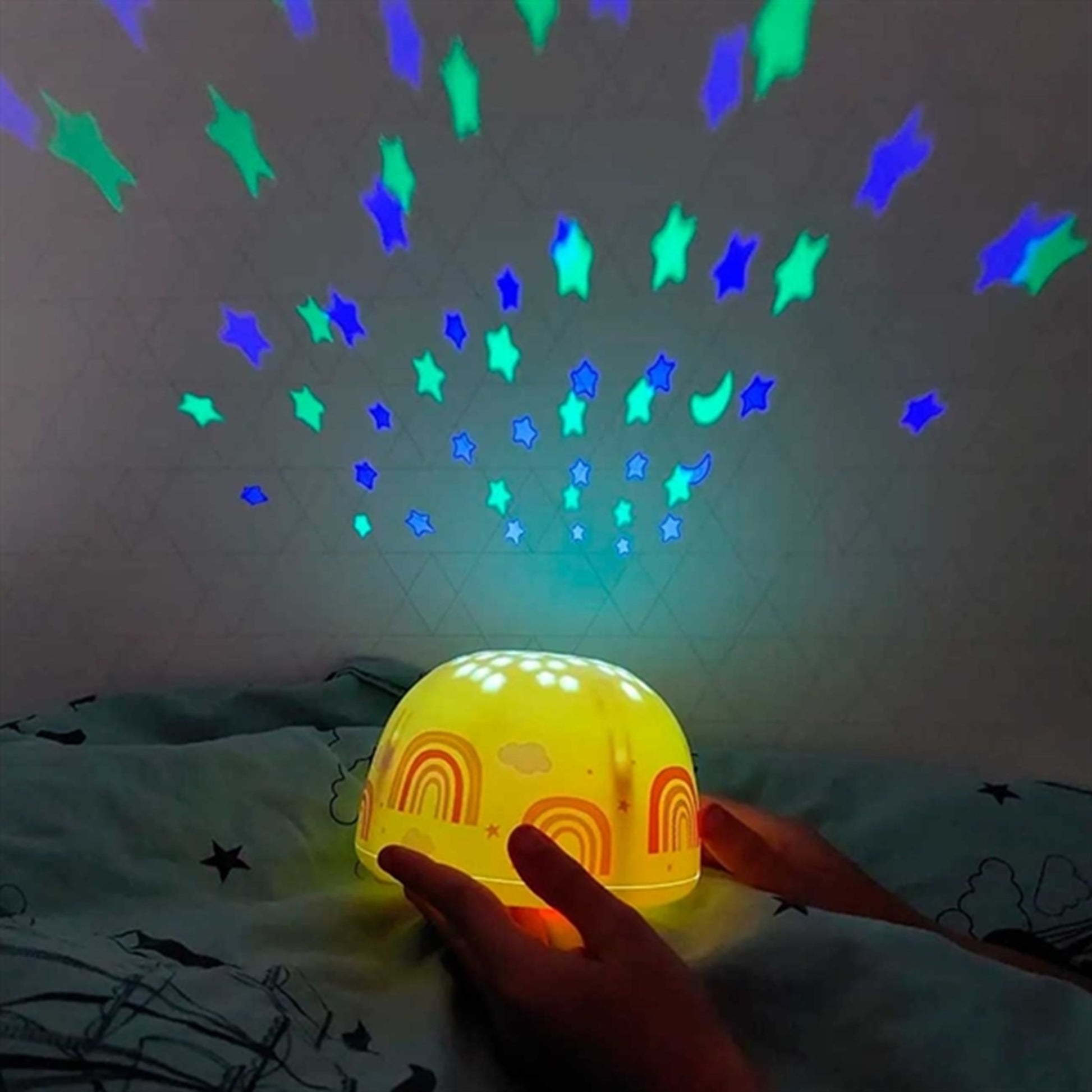 A Little Lovely Company Projector Light Rainbows