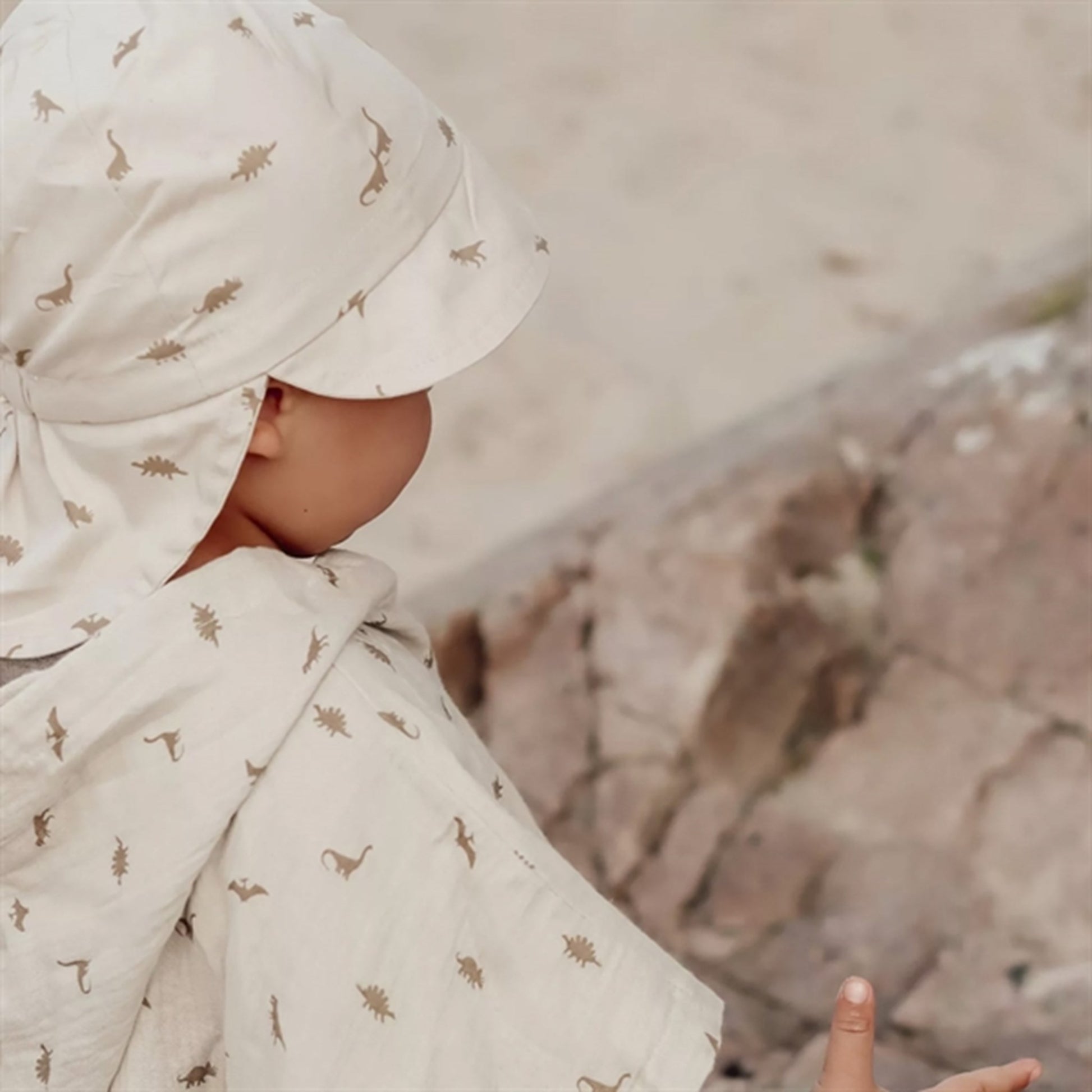 That's Mine Poncho Dinosaur Oatmeal