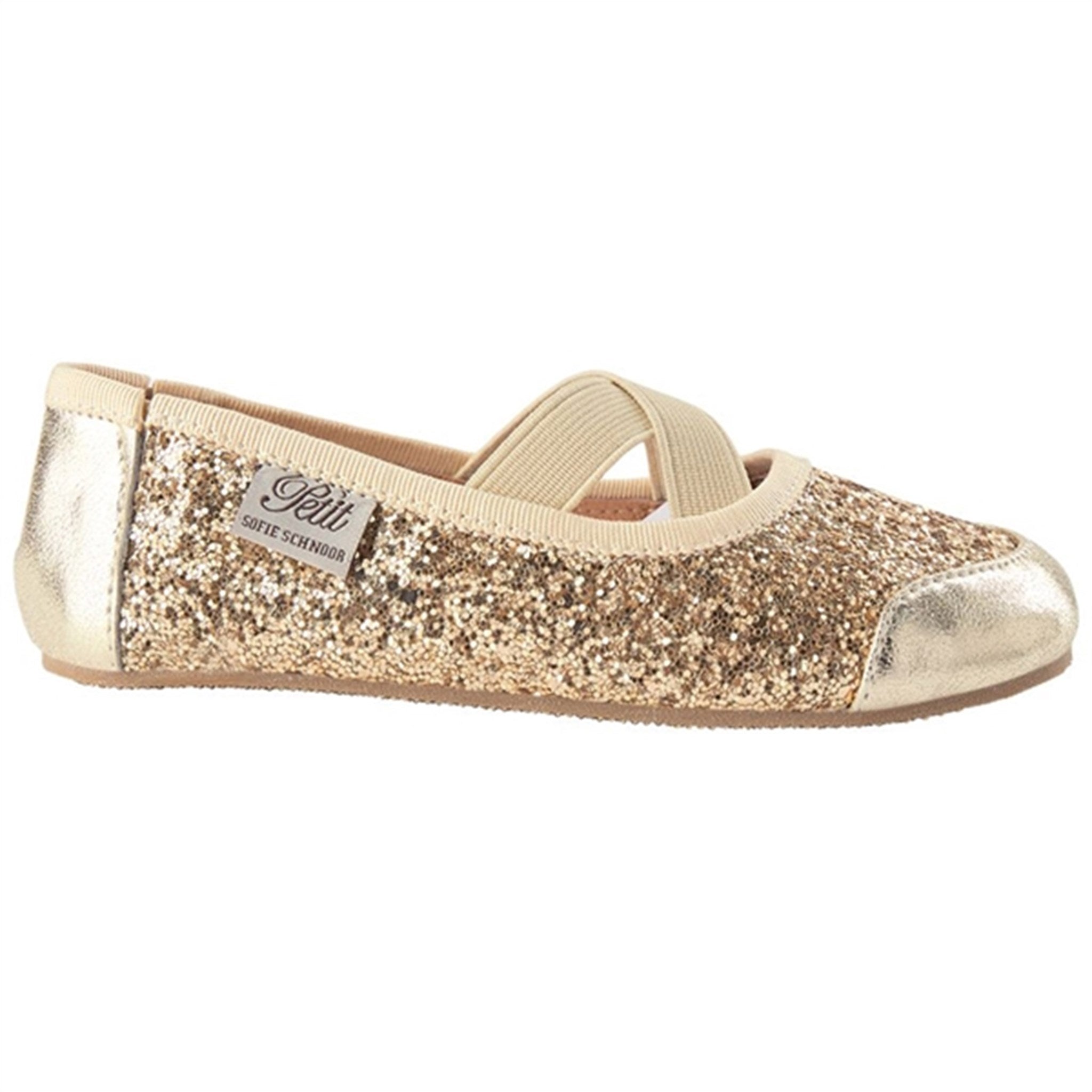 Petit by Sofie Schnoor Ballerina Indoors Shoes Champagne 2