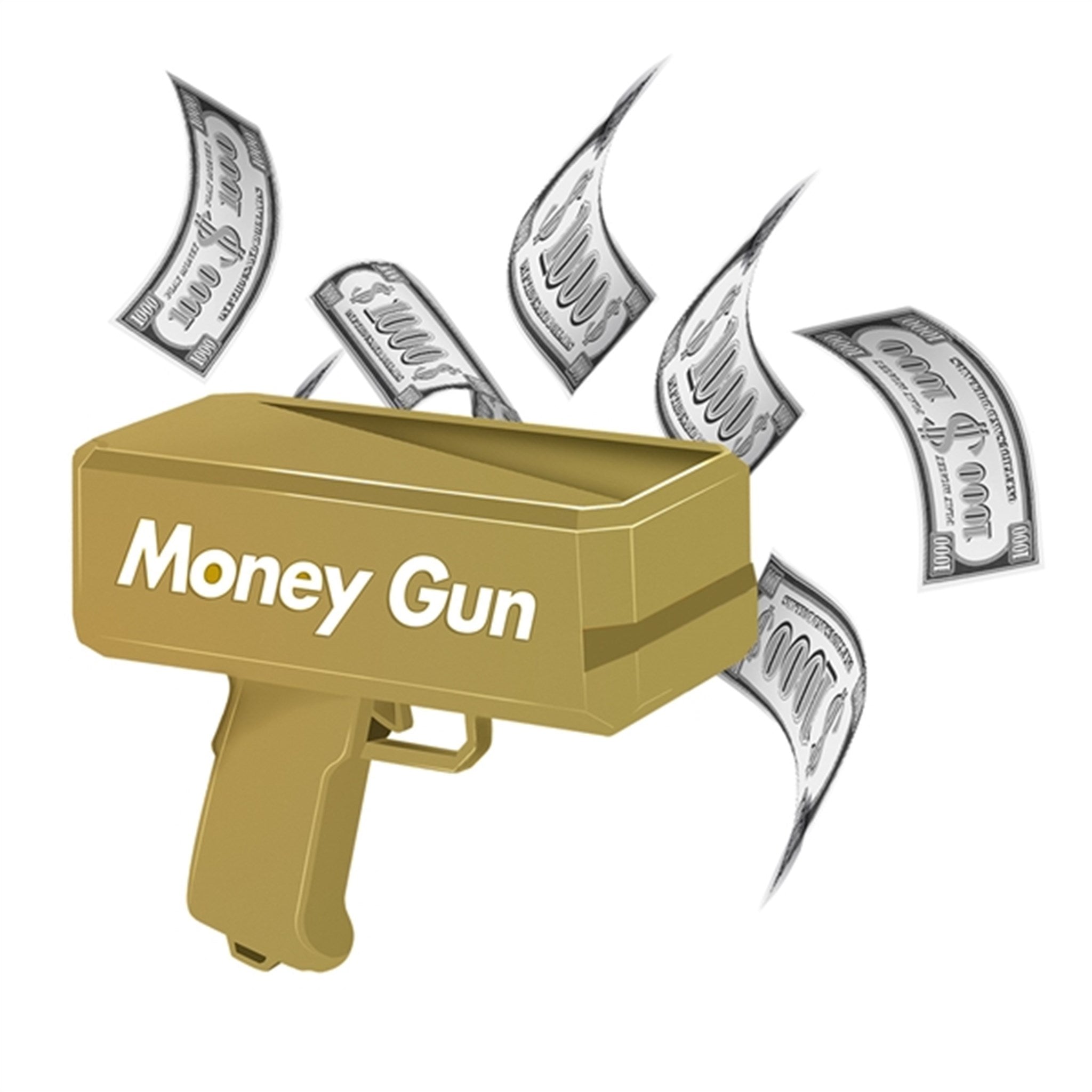 Pocket Money Money Gun Incl. Paper Money