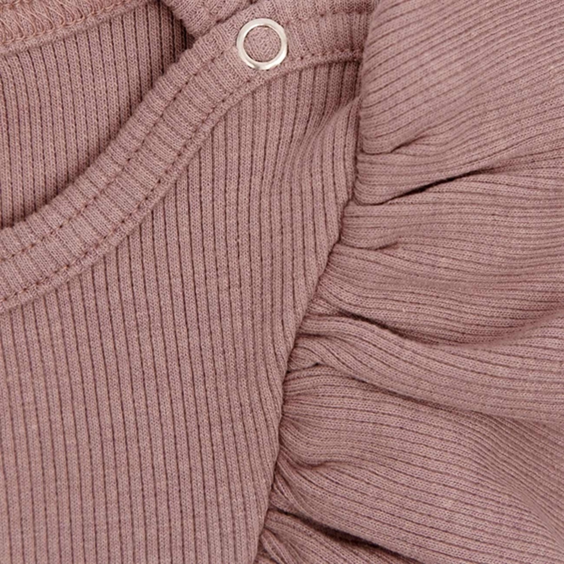 Petit Piao Woodrose V-Frill Modal Blouse