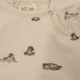 Petit Piao Seal Printed Jumpsuit