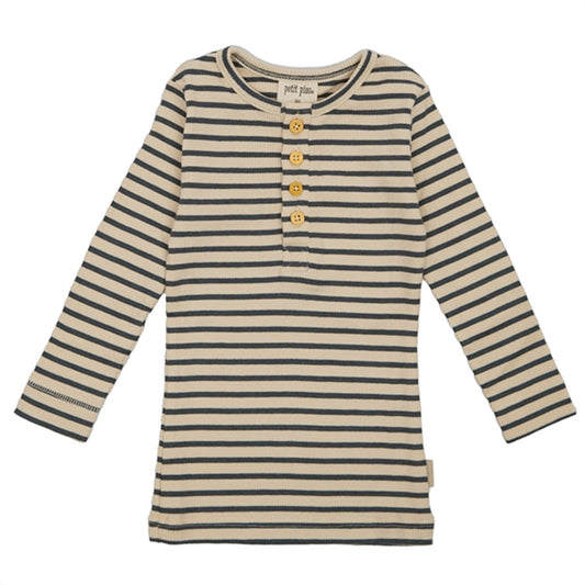 Petit Piao Turbulence/Tapioka Modal Placket Blouse