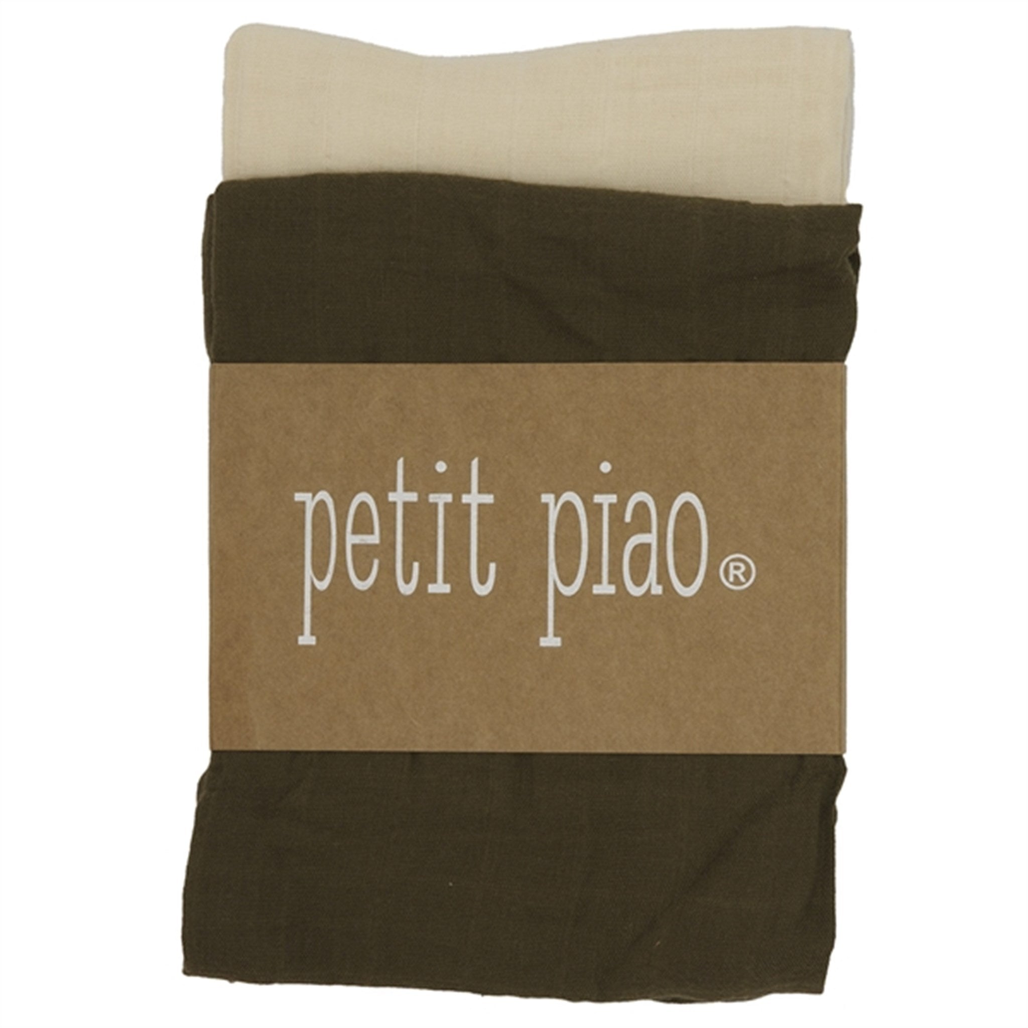 Petit Piao Ivy Green/Tapioka Svaddles 2-Pack