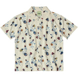 FUB Ecru/Flower Printed Blouse