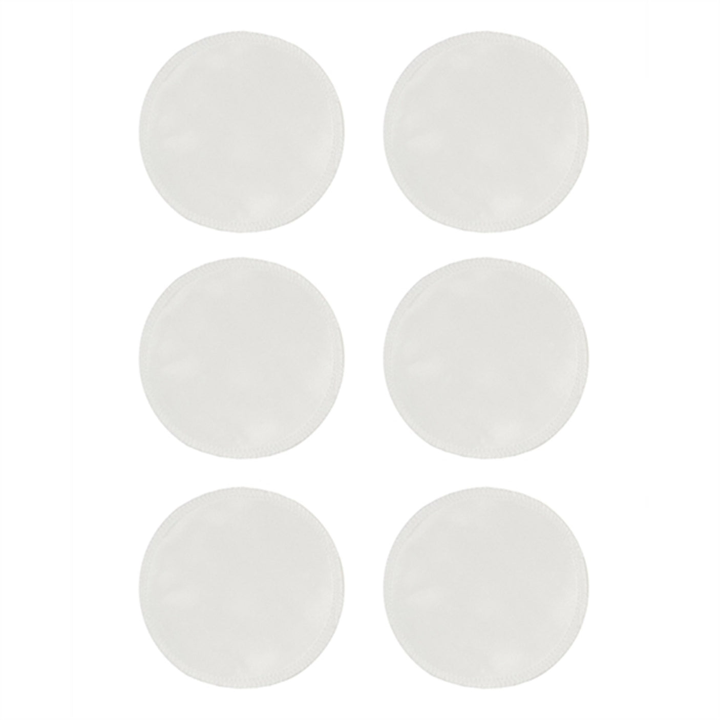 Carriwell Breast Pads Silk White 6 pcs