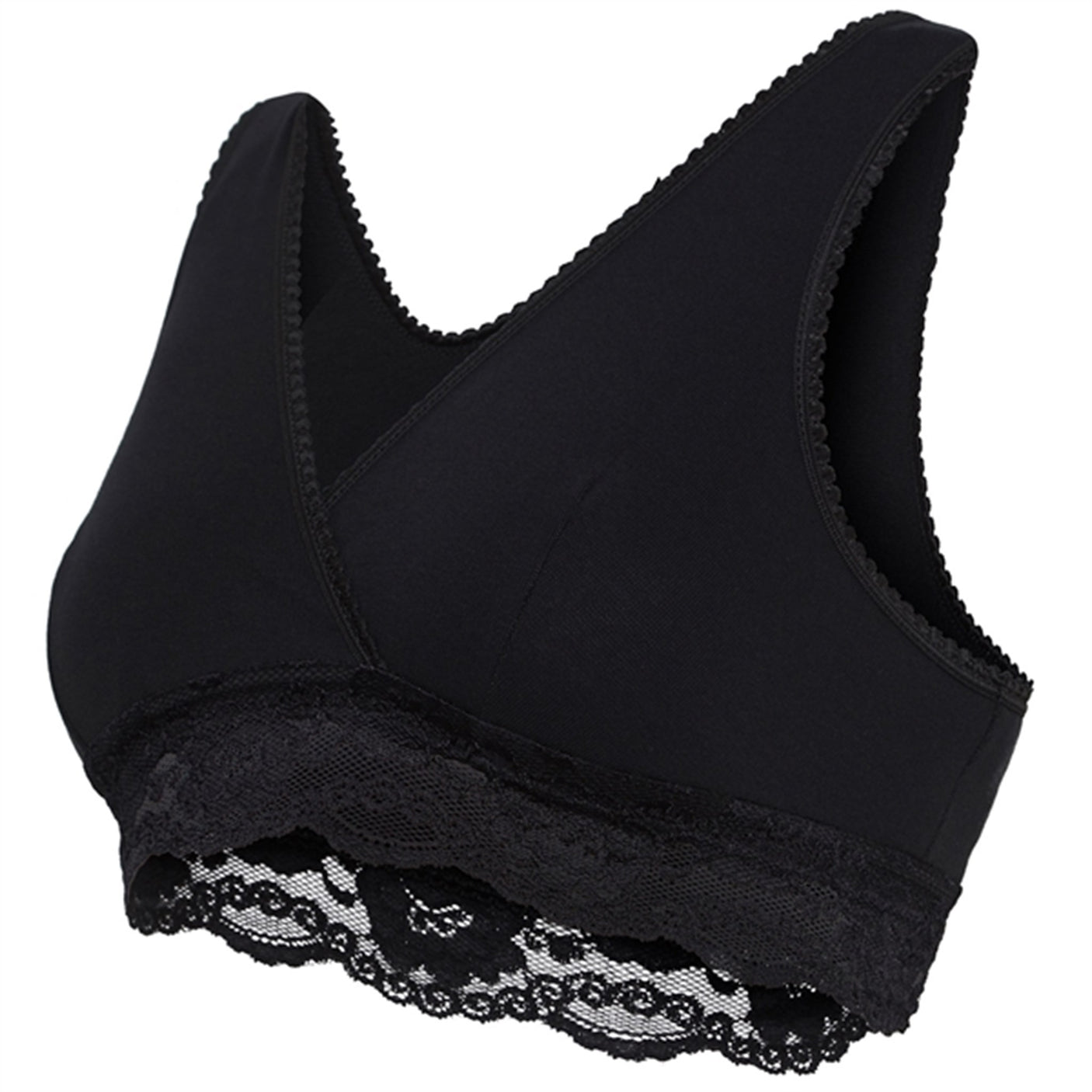 Carriwell Crossover Sleeping And Nursing Bra Black