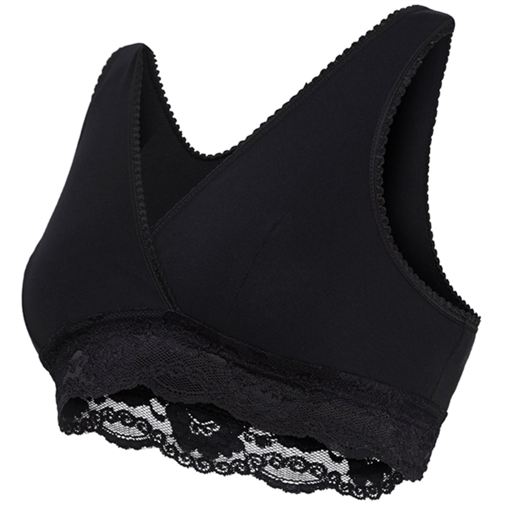 Carriwell Crossover Sleeping And Nursing Bra Black