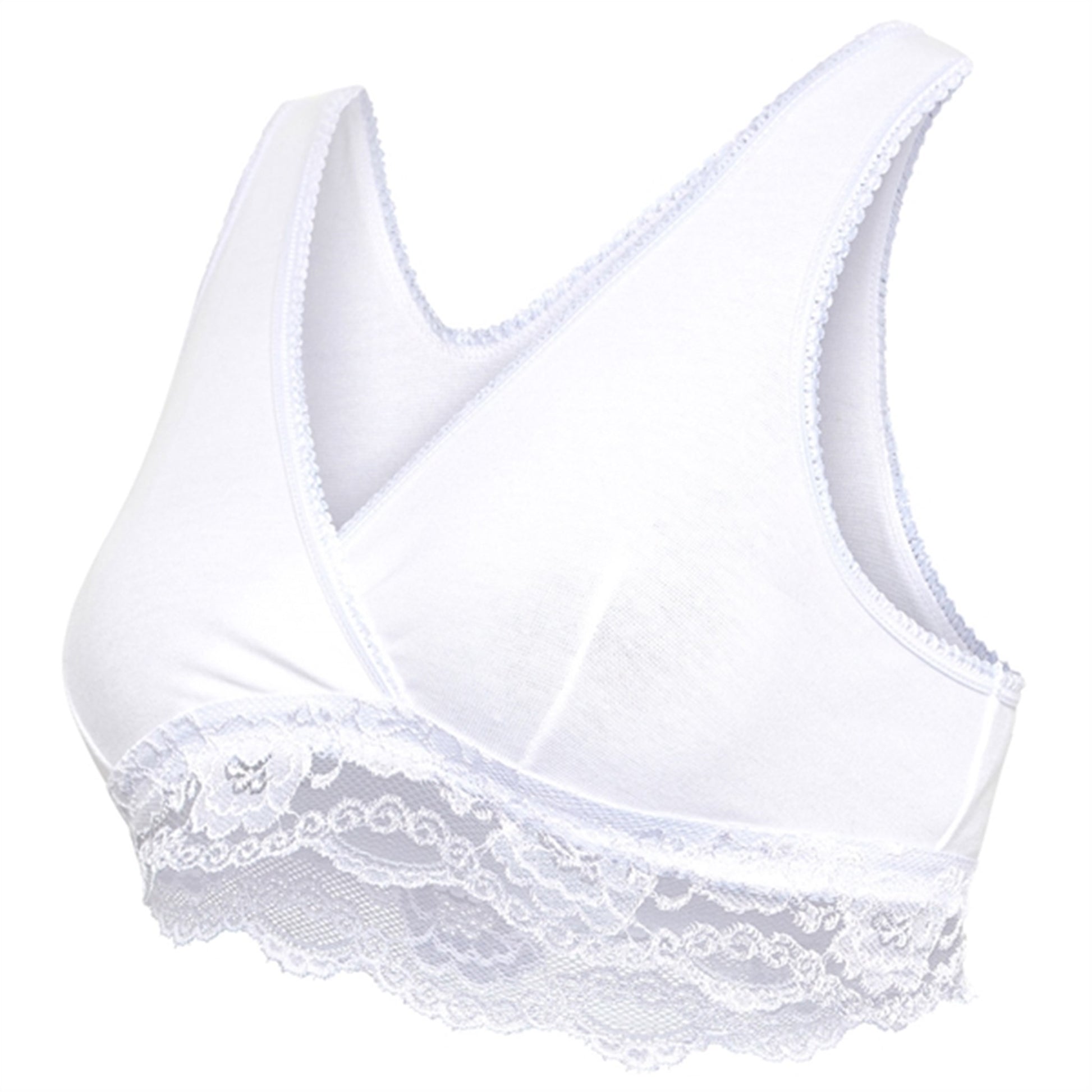 Carriwell Crossover Sleeping And Nursing Bra White