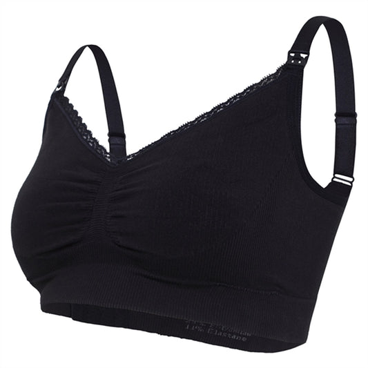 Carriwell Organic Maternity And Nursing Bra Black