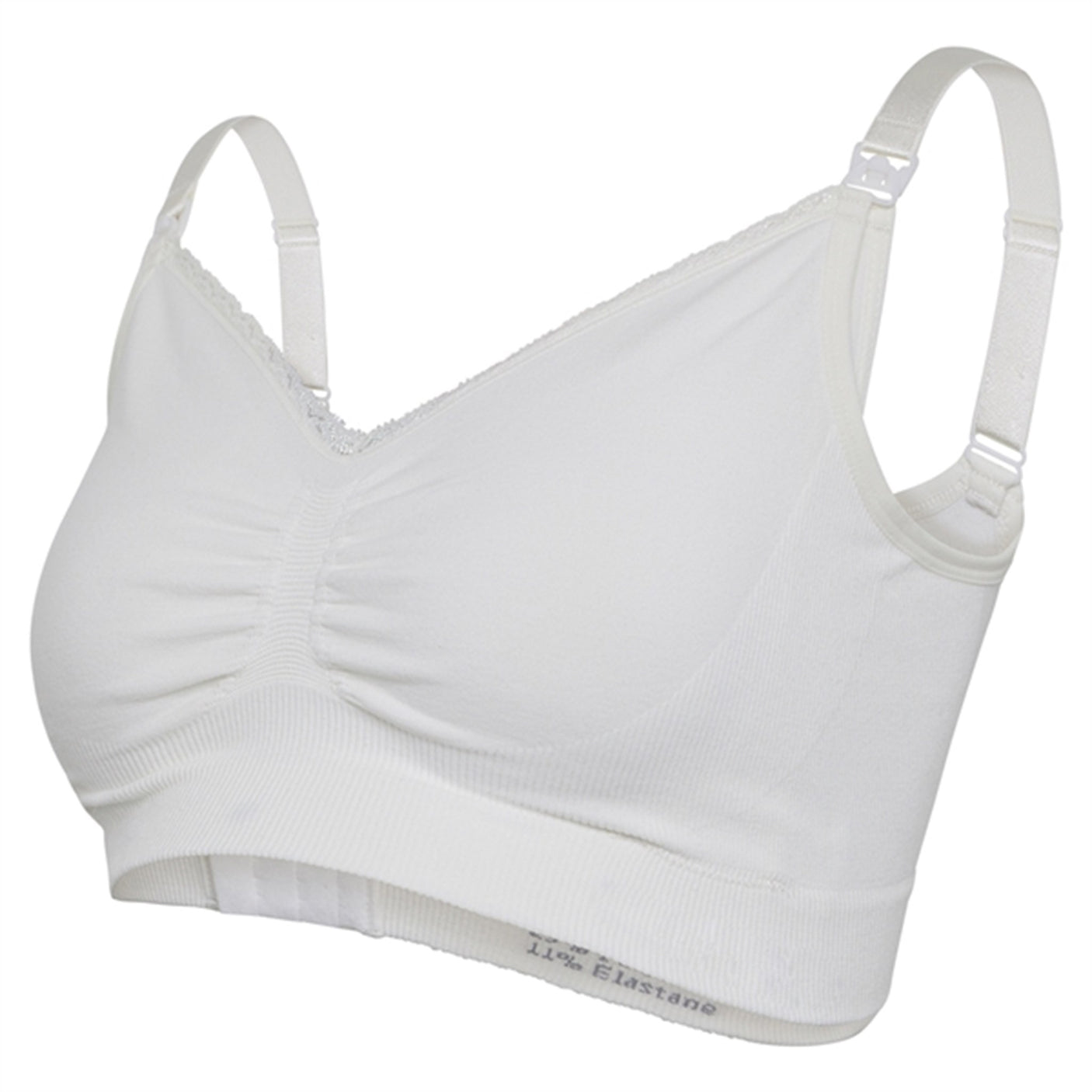 Carriwell Organic Maternity And Nursing Bra White