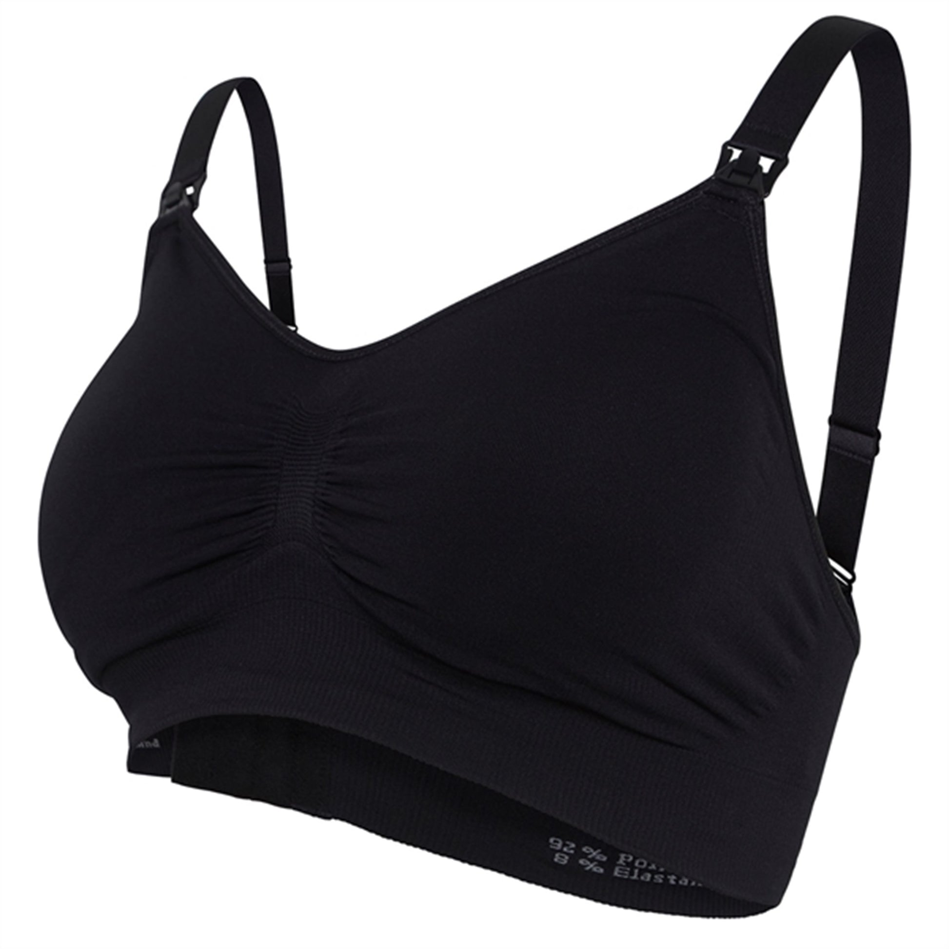 Carriwell Padded Maternity And Nursing Bra Black